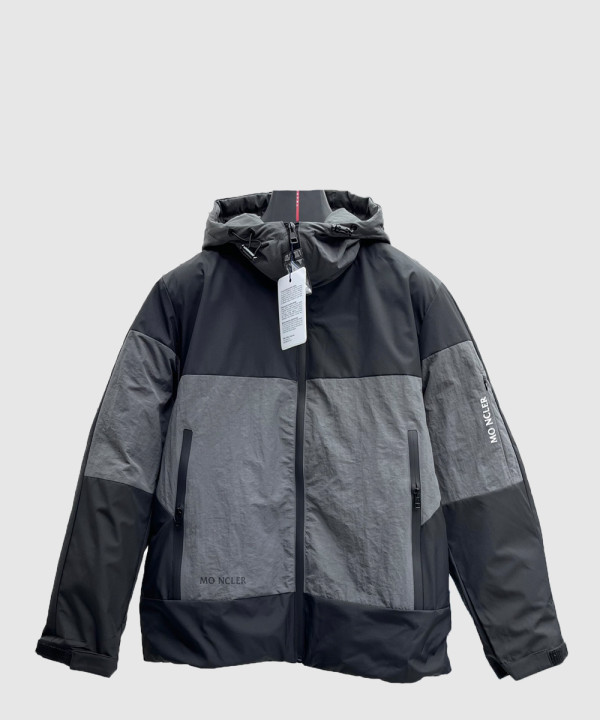 몽클레어 로고 집업 자켓