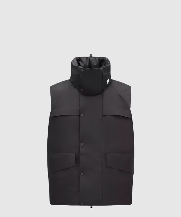 몽클레어 민소매 다운 재킷