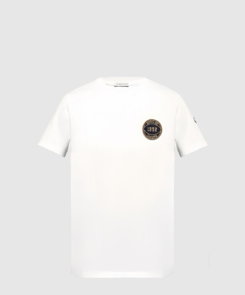 몽클레어 로고 패치 티셔츠