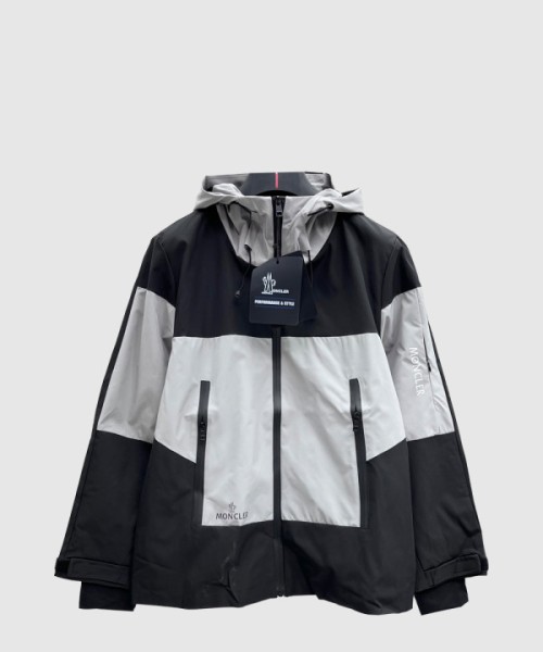 몽클레어 로고 집업 자켓