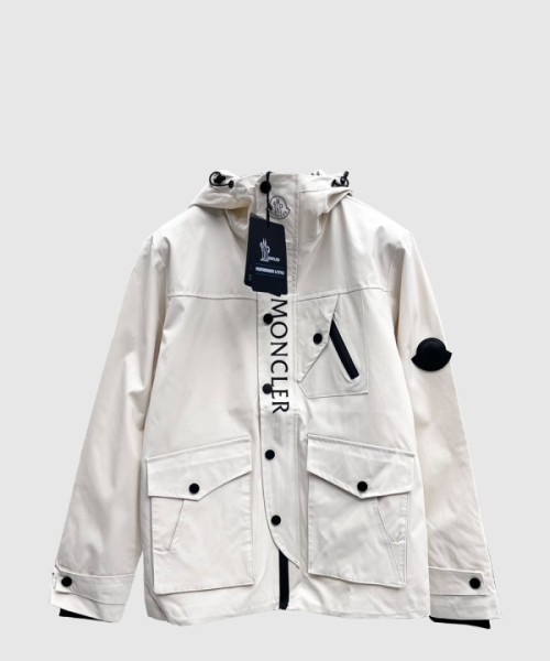 몽클레어 로고 집업 자켓