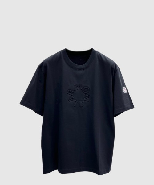 몽클레어 로고 프린트 반팔