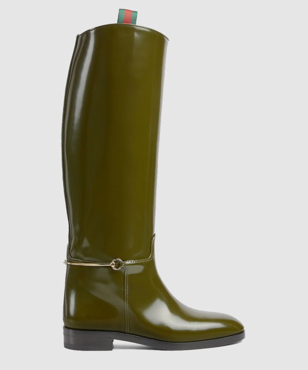 구찌 슬림 홀스빗 부츠 805312