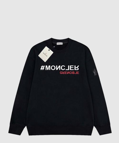 몽클레어 로고 스웨트셔츠