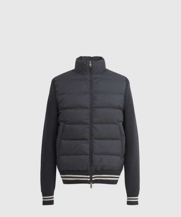 몽클레어 패딩 코튼 카디건