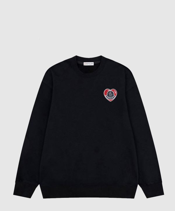 몽클레어 로고 스웨트셔츠