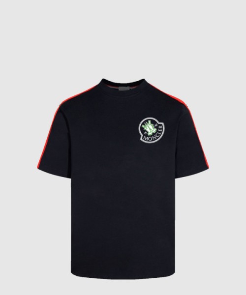 몽클레어 로고 프린트 반팔