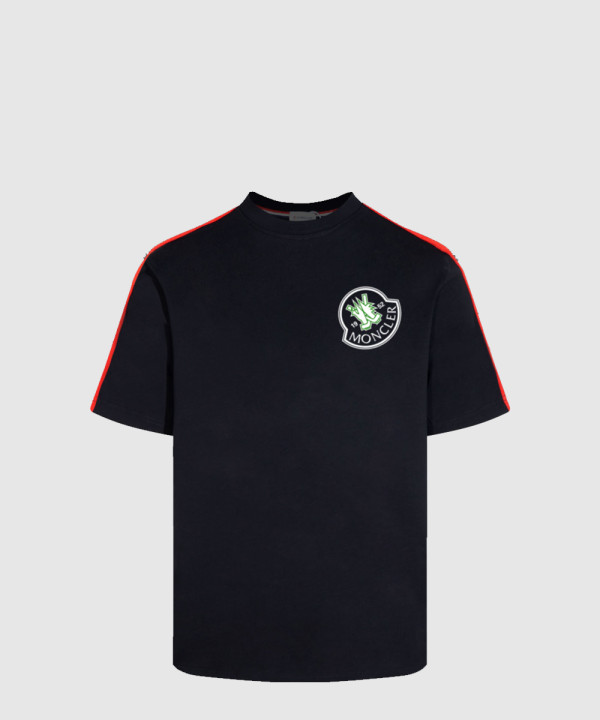 몽클레어 로고 프린트 반팔