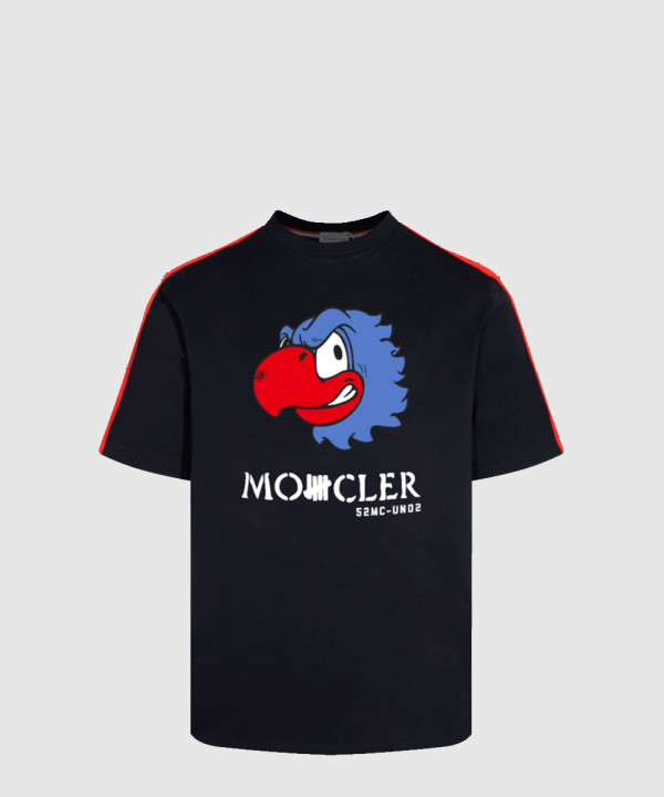 몽클레어 로고 프린트 반팔