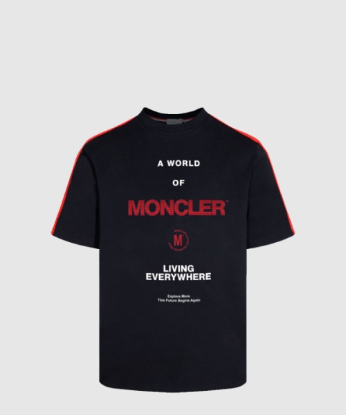 몽클레어 로고 프린트 반팔