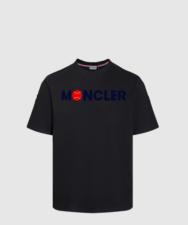 몽클레어 로고 프린트 반팔