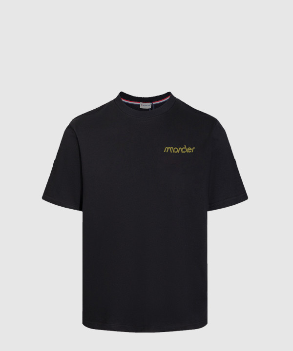 몽클레어 로고 프린트 반팔