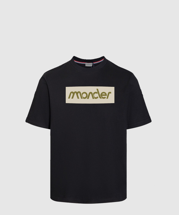 몽클레어 로고 프린트 반팔