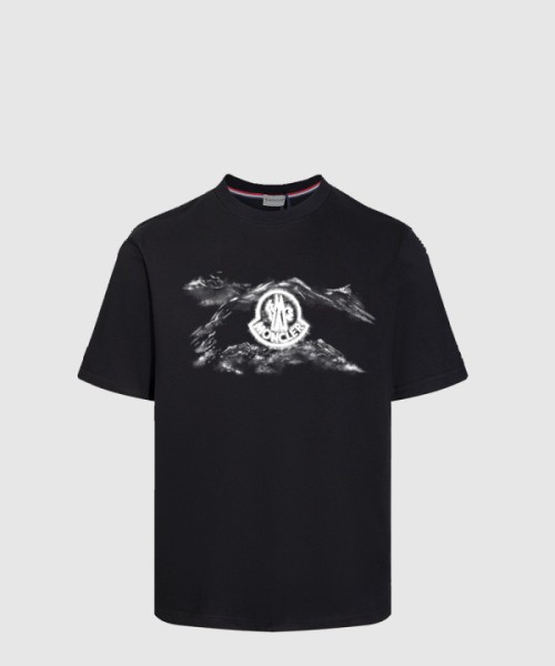 몽클레어 로고 프린트 반팔