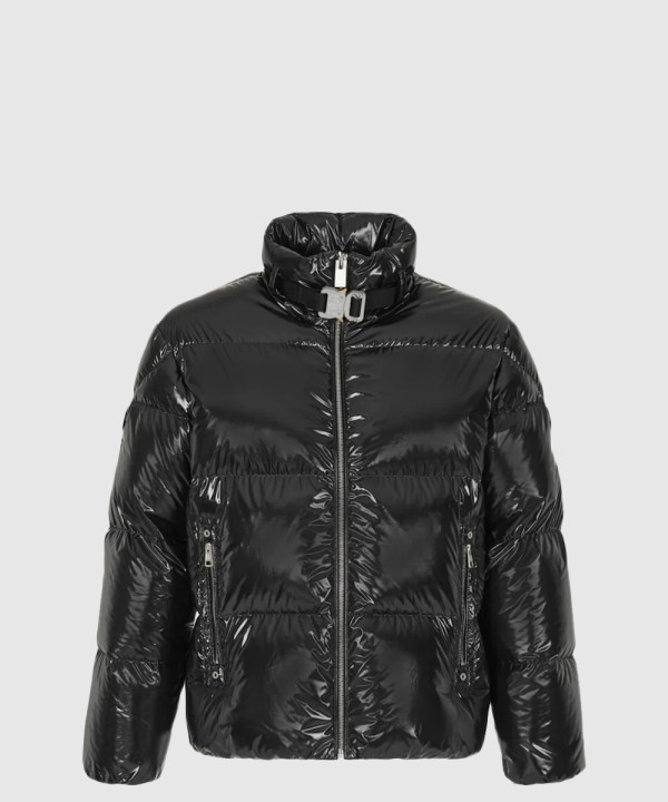 몽클레어 로고 쇼트 패딩