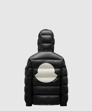 몽클레어 로고 쇼트 패딩