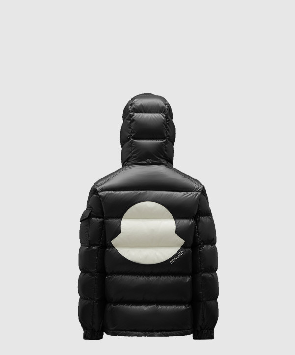 몽클레어 로고 쇼트 패딩