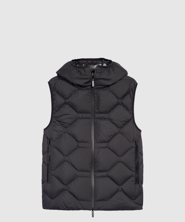 몽클레어 민소매 쇼트 코트