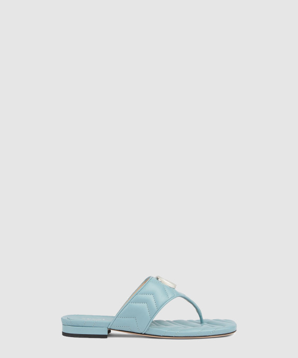 구찌 더블 G 조리 샌들 771585