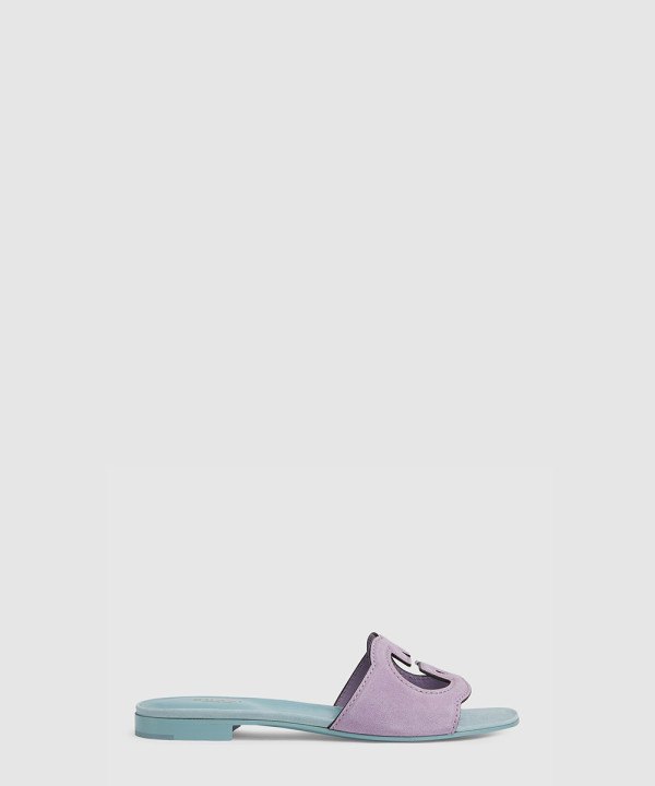 구찌 인터로킹 G 컷아웃 샌들 694451