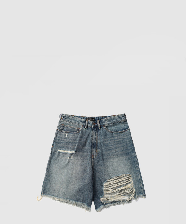 발렌시아가 청 반바지