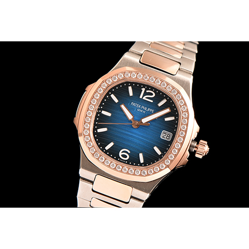 파텍필립 여성용 노틸러스-46 쿼츠 34mm