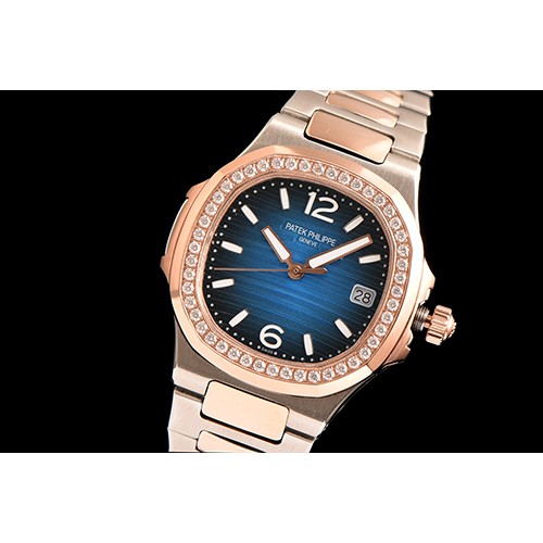 파텍필립 여성용 노틸러스-46 쿼츠 34mm