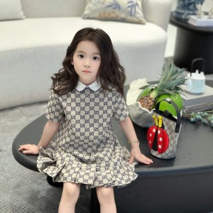 구찌 키즈 오피디아 카라 원피스