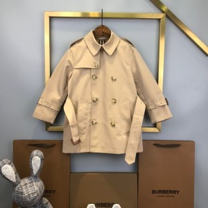 버버리 키즈 트렌치코트
