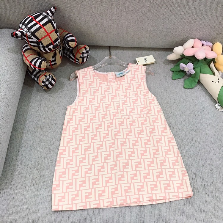 펜디 키즈 나시 원피스