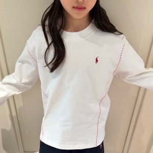 폴로 키즈 긴팔 티셔츠