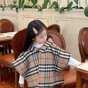 버버리 키즈 후드 케이프 2컬러