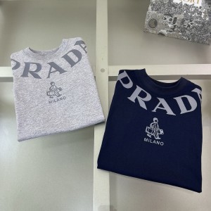 프라다 키즈 반팔 티셔츠