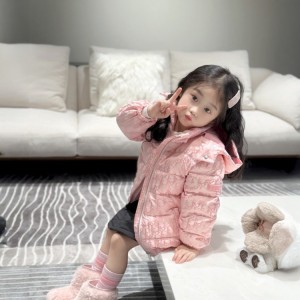 디올 키즈 오블리크 후드 패딩 3컬러