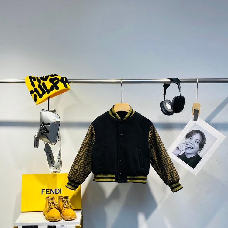 펜디 키즈 야구 자켓