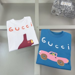 구찌 키즈 반팔 티셔츠