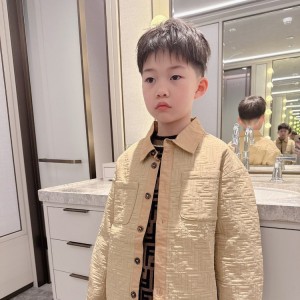 펜디 키즈 카라 경량 자켓