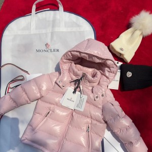 몽클레어 키즈 후드 패딩