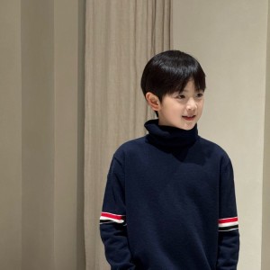 톰브라운 키즈 목폴라 2컬러