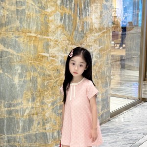 구찌 키즈 리본 원피스