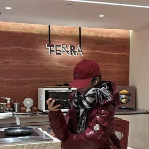 몽클레어 키즈 마야 후드 패딩