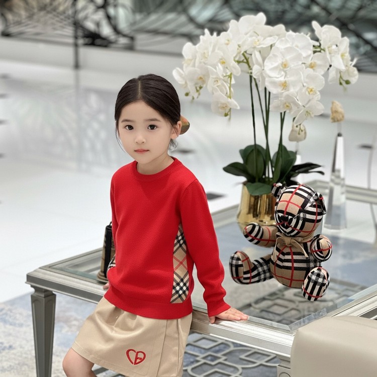 버버리 키즈 니트 2컬러