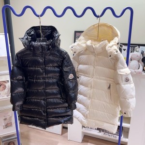 몽클레어 키즈 카베타즈 후드 롱 패딩