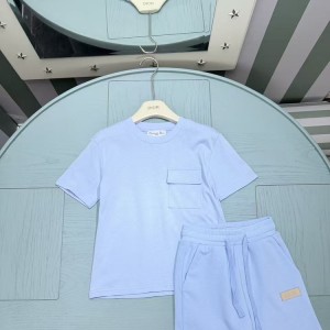 디올 키즈 반팔 티셔츠 밴딩 팬츠 셋업