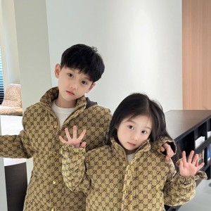 구찌 키즈 후드 패딩