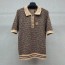 루이비통 맨즈 패턴 pk 반팔 니트