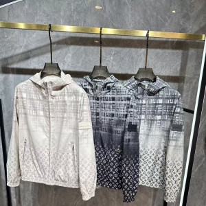 루이비통 맨즈 모노그램 후드 바람막이 집업