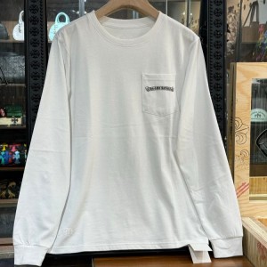 크롬하츠 남여공용 맨즈 포켓 긴팔티