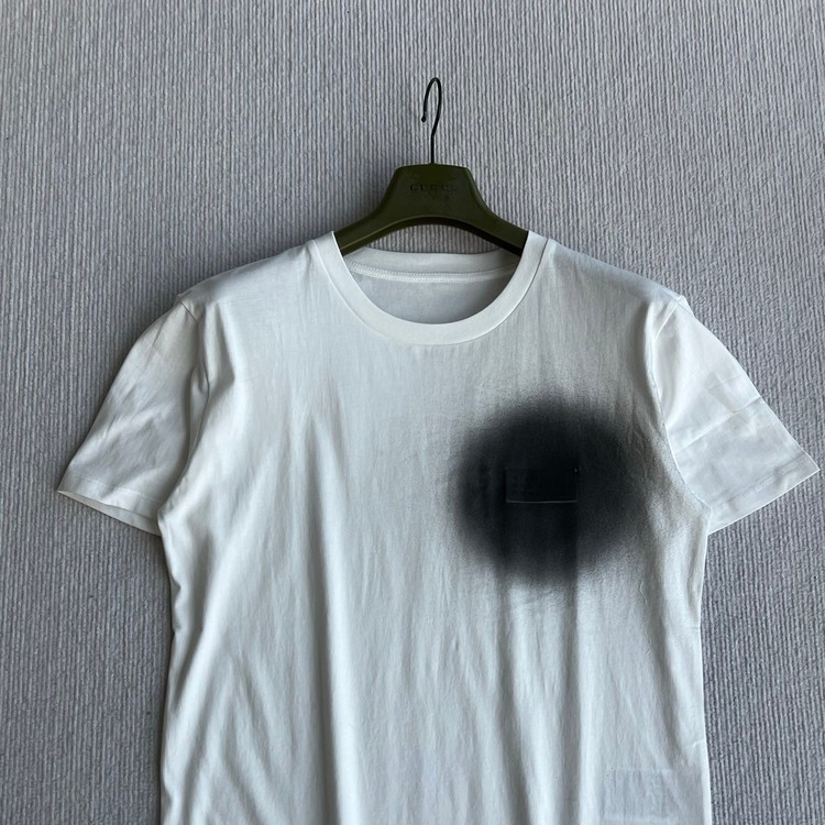 메종마르지엘라 블러 반팔 티셔츠