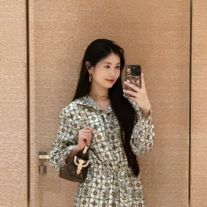 루이비통 후드 원피스